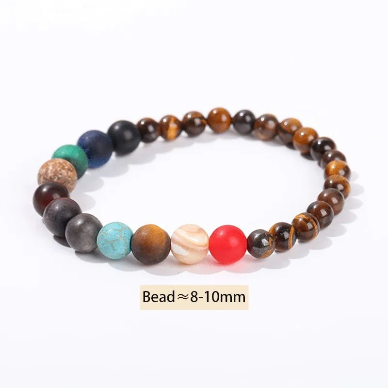 Eight Planets Chakra Bracelet - Universe Balance Wristband