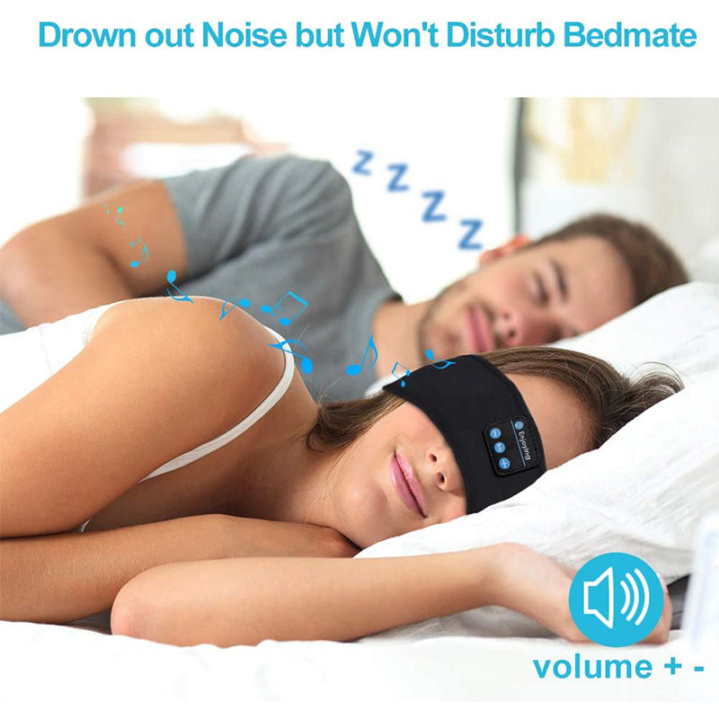 Wireless Sleep Headphones: Bluetooth Headband & Eye Mask