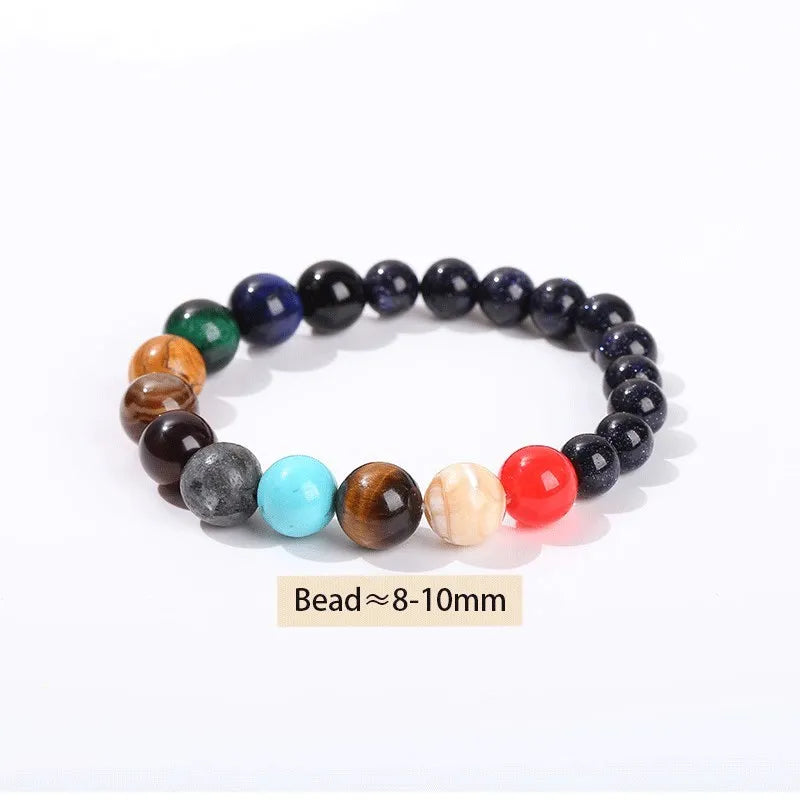 Eight Planets Chakra Bracelet - Universe Balance Wristband