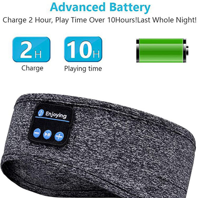 Wireless Sleep Headphones: Bluetooth Headband & Eye Mask