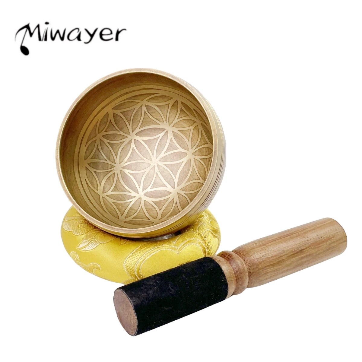 Tibetan Singing Bowl Set - Meditation & Stress Relief Gift