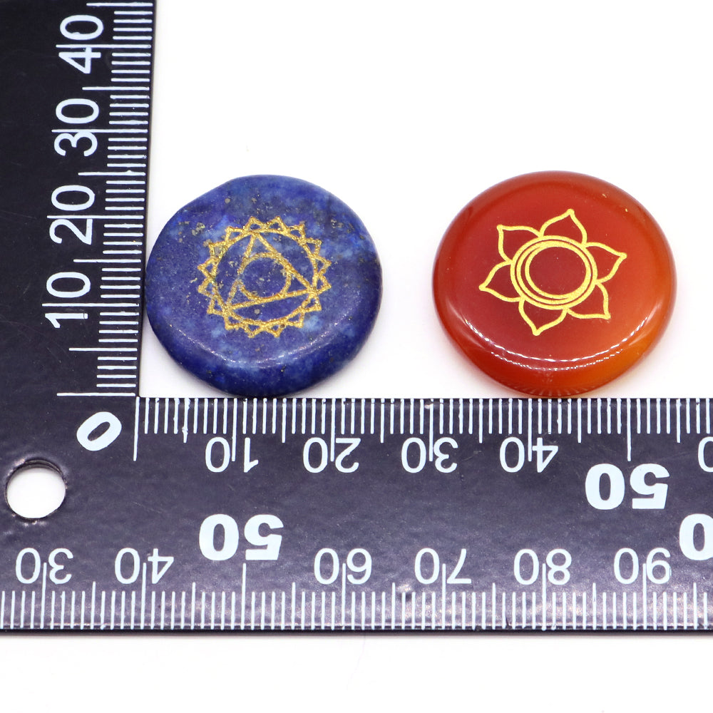 Reiki Chakra Stones - 7 Healing Crystals for Meditation