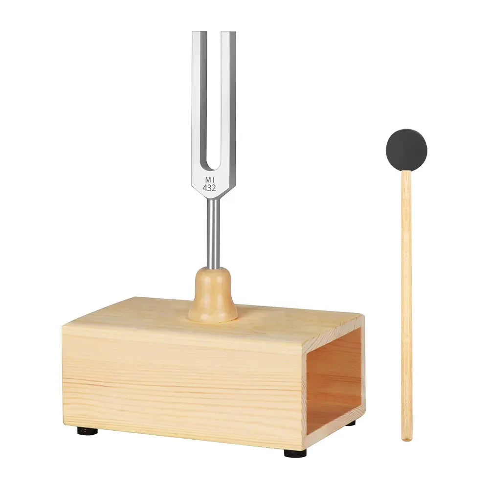 Tuning Forks Set for Sound Therapy & Yoga, 432Hz/528Hz Chakra