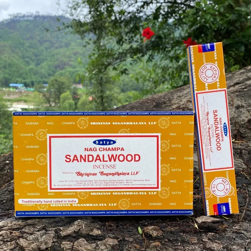 Incense Sticks: White Sage Sandalwood Incense - Clean Air, Handmade in India