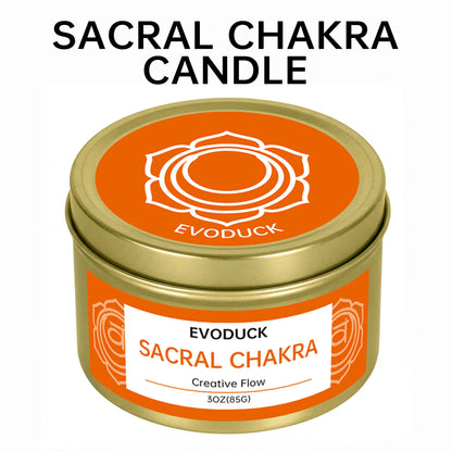 7 Chakras Scented Candle - 3oz Soy Wax for Meditation & Yoga