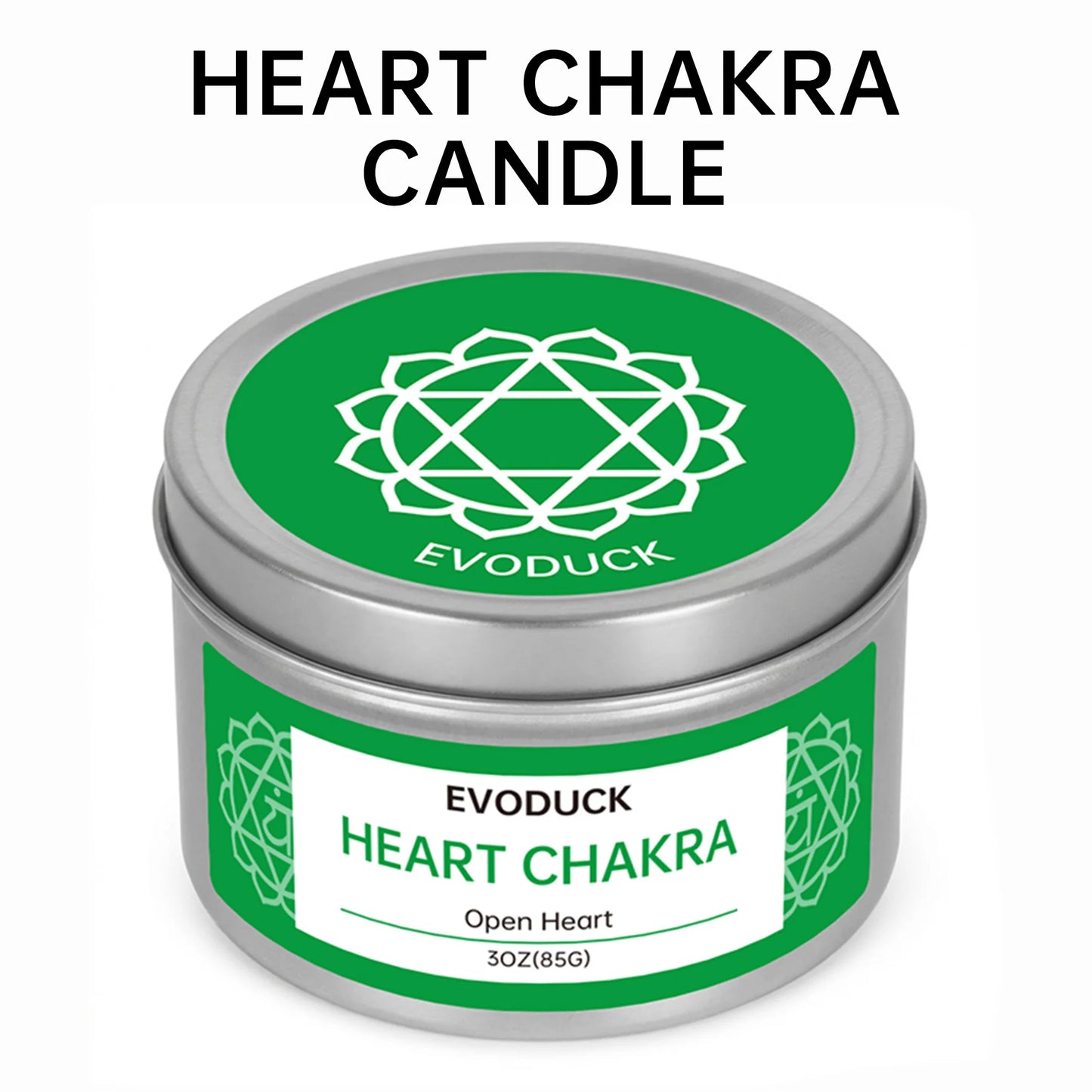 7 Chakras Scented Candle - 3oz Soy Wax for Meditation & Yoga