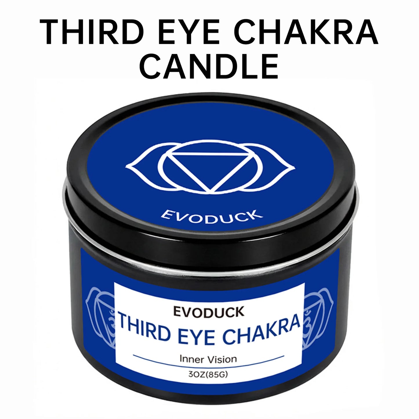 7 Chakras Scented Candle - 3oz Soy Wax for Meditation & Yoga