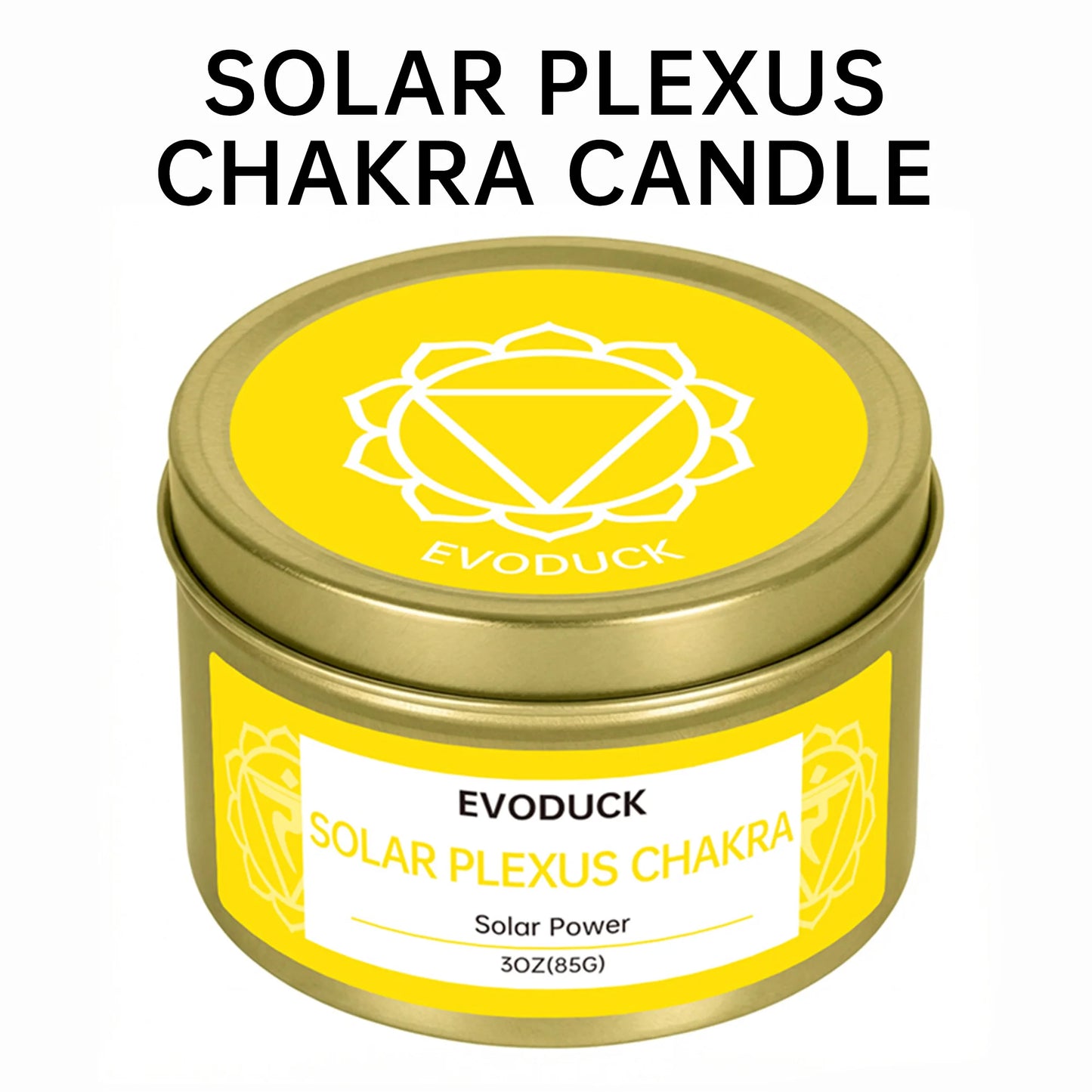 7 Chakras Scented Candle - 3oz Soy Wax for Meditation & Yoga