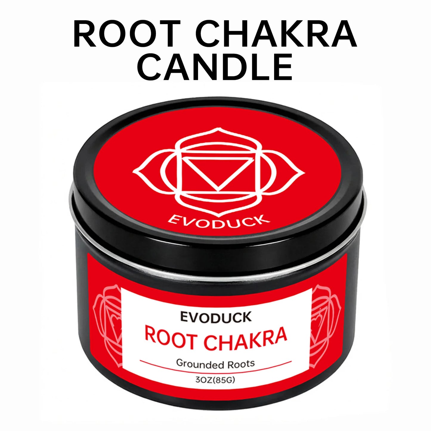 7 Chakras Scented Candle - 3oz Soy Wax for Meditation & Yoga