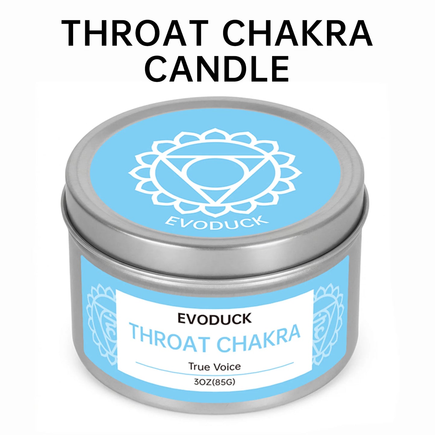 7 Chakras Scented Candle - 3oz Soy Wax for Meditation & Yoga