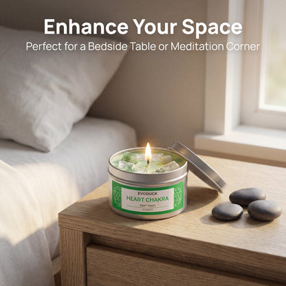 7 Chakras Scented Candle - 3oz Soy Wax for Meditation & Yoga
