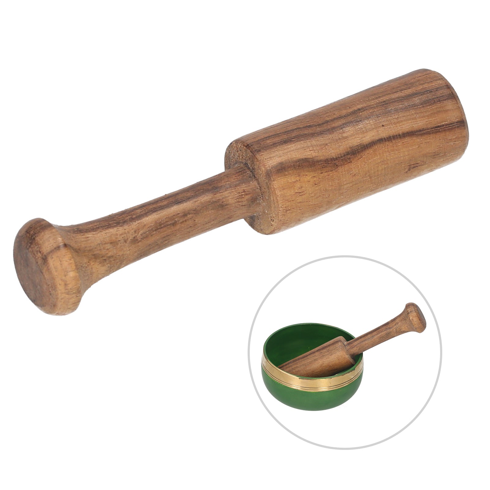 Buddha Sound Bowl Wooden Mallet for Yoga & Mindfulness
