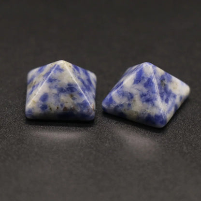 Healing Stones: Crystal Quartz Pyramid - Healing Stone Chakra Decor Gift