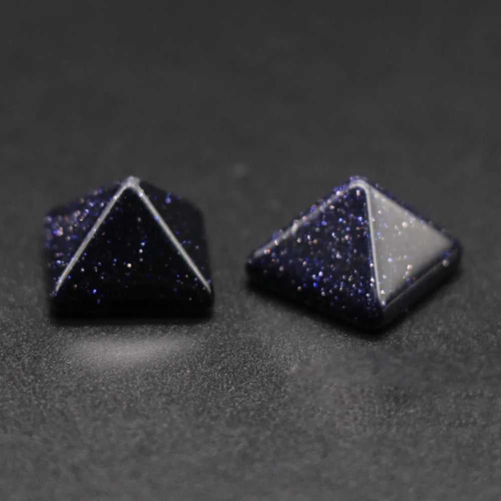 Healing Stones: Crystal Quartz Pyramid - Healing Stone Chakra Decor Gift