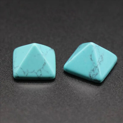 Healing Stones: Crystal Quartz Pyramid - Healing Stone Chakra Decor Gift