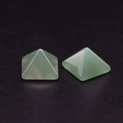Healing Stones: Crystal Quartz Pyramid - Healing Stone Chakra Decor Gift
