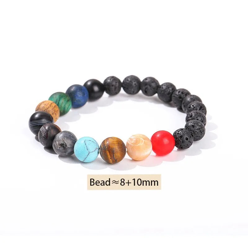 Eight Planets Chakra Bracelet - Universe Balance Wristband