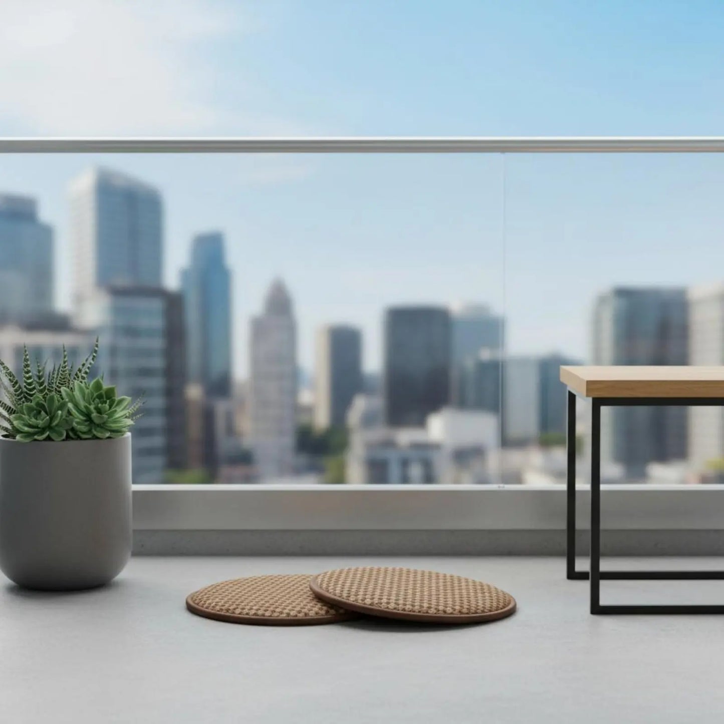 Japanese Design Woven Mat Pad High Resilience Foam Meditative Meditation Pad Woven Woven Mat Seat Sponge Filled Pouf Ottoman