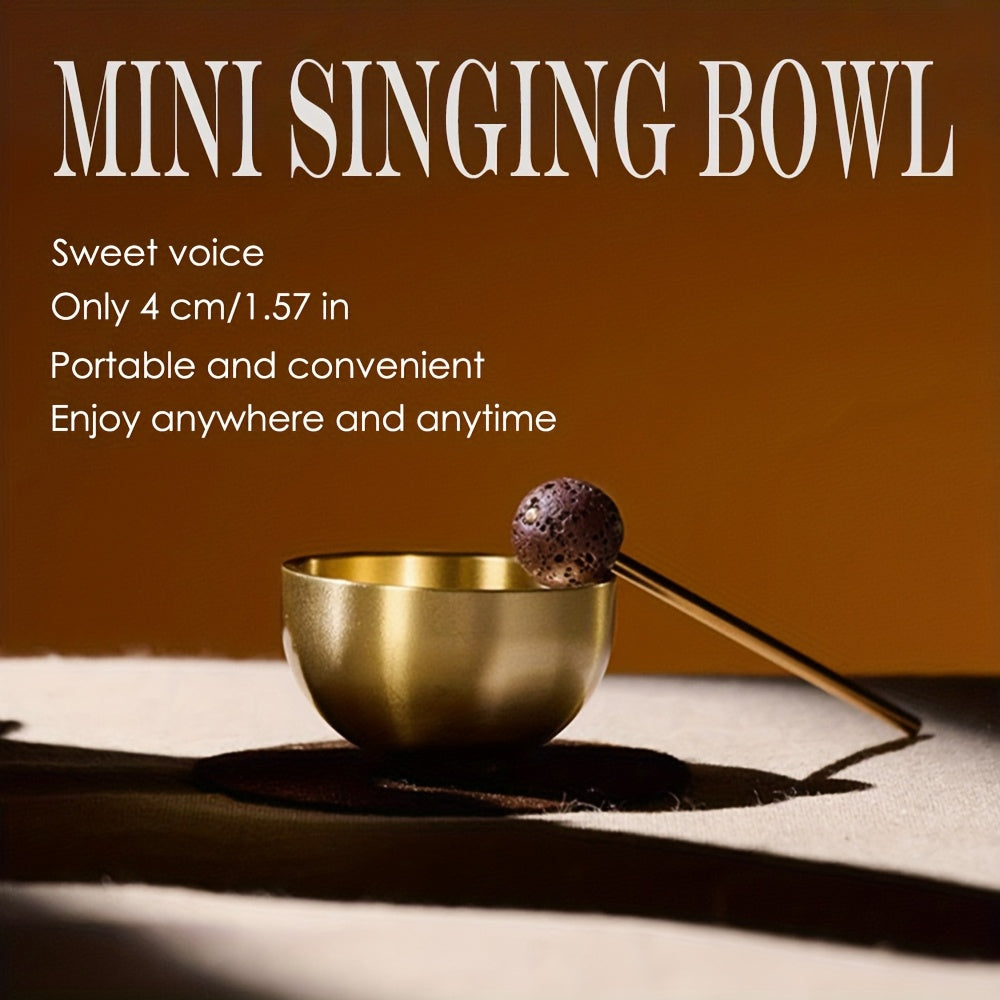 Mini Singing Bowl Set for Meditation & Chakra Healing