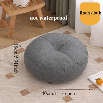 Meditation Cushion: Floor Cushion Round Meditation Yoga Seat Waterproof