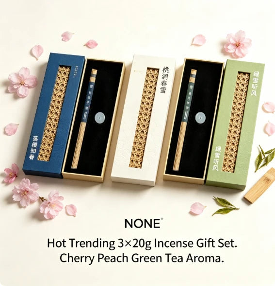 Hot Selling 6×20g Incense Gift Set 3-Flavor Natural Stick Incense For Home Yoga Gift. meditation Incense Sticks