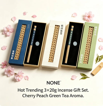 Hot Selling 6×20g Incense Gift Set 3-Flavor Natural Stick Incense For Home Yoga Gift. meditation Incense Sticks
