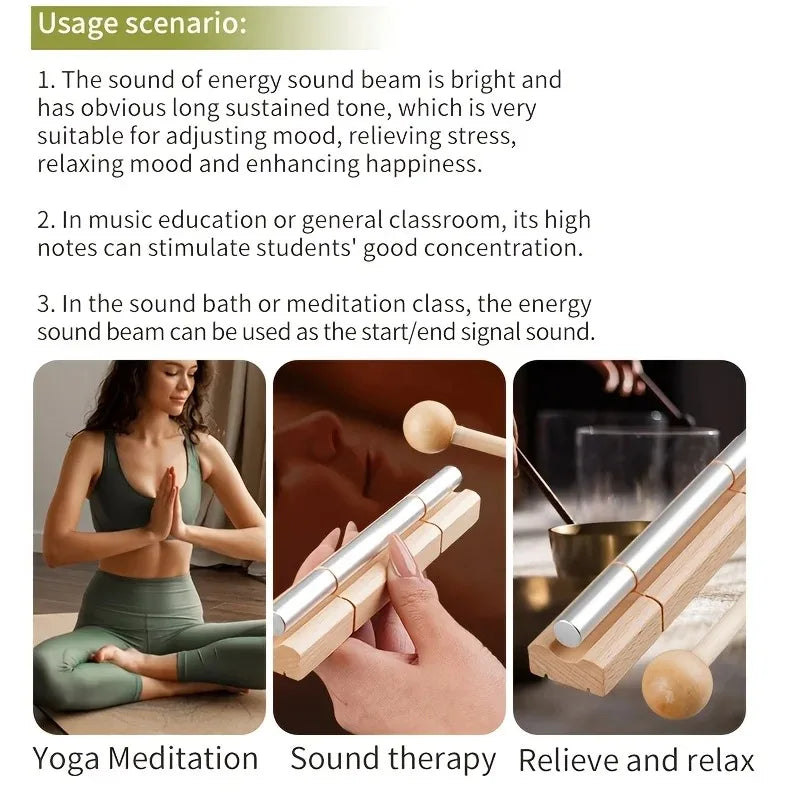 Percussion Instruments Orff  Healing Instruments Meditation Wind Chimes Energy Sound Kits for Meditation/yoga Relaxation Relief