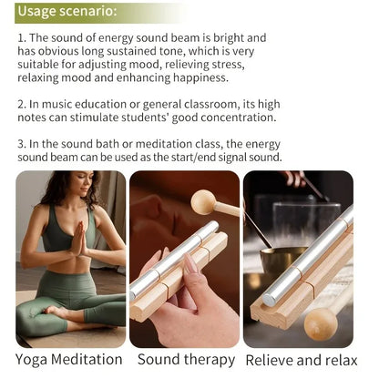 Percussion Instruments Orff  Healing Instruments Meditation Wind Chimes Energy Sound Kits for Meditation/yoga Relaxation Relief