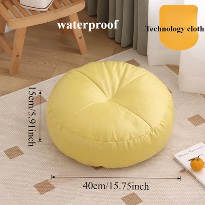 Meditation Cushion: Floor Cushion Round Meditation Yoga Seat Waterproof