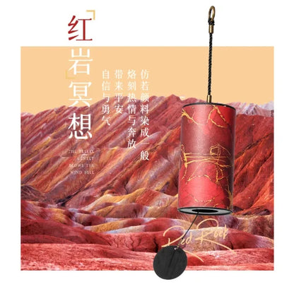 9 Tube Bamboo Wind Chime Tuned C G Am Dm Wind Bell For Outdoor Garden Zen Meditation Decor