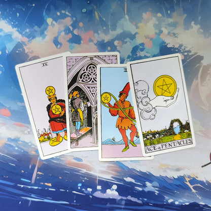 12x7CM The Rider Fortune Telling Tarot Deck Cards one of the top 10 tarot decks of all time Tarot Deck,English Guide,Tarot for Beginners