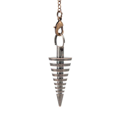 Copper Spiral Cone Pendulums for Dowsing & Divination