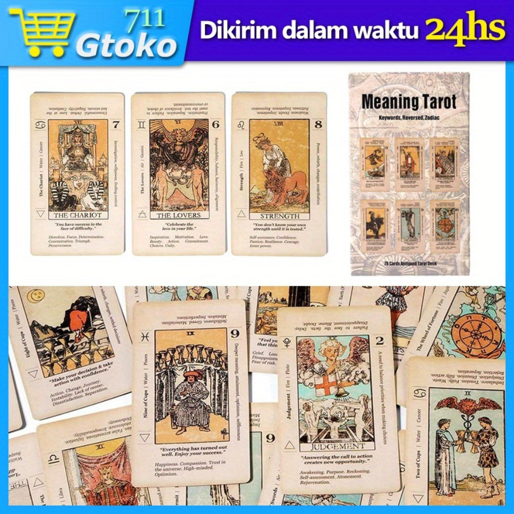 Fortune Telling Tarot Cards: Tarot for Beginners 2025 - Retro Fortune Telling Game & Guide