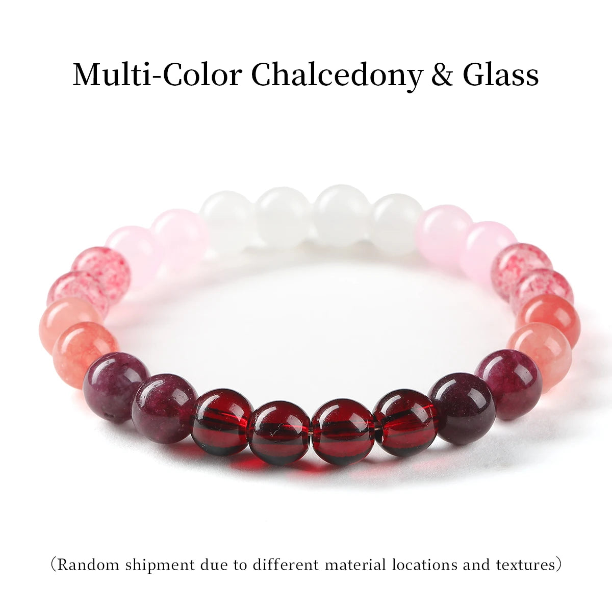 Natural Stone Healing Bracelet: 8mm Lucky Wealth Beads Jewelry