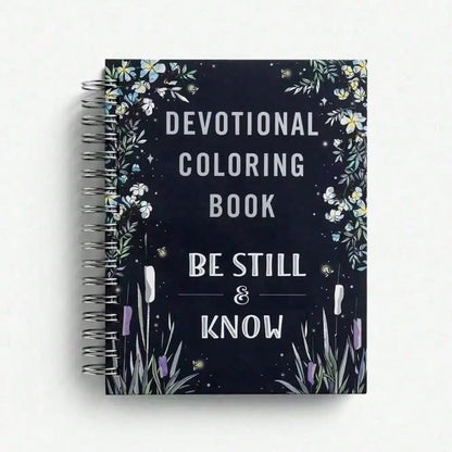 Devotional Coloring Book: 75 Inspiring Illustrations