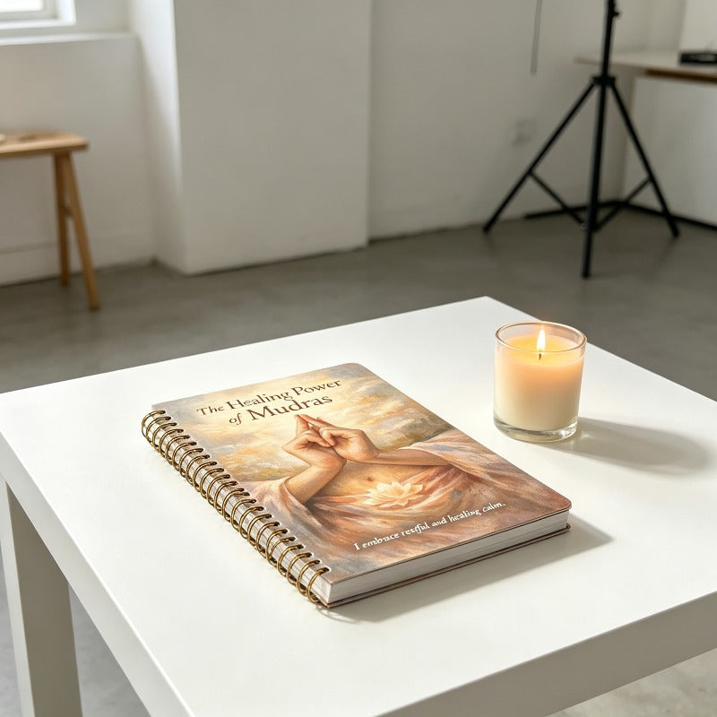 Mudras Hand Yoga Notebook: Boost Health & Wellness Book