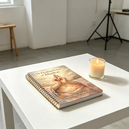 Mudras Hand Yoga Notebook: Boost Health & Wellness Book