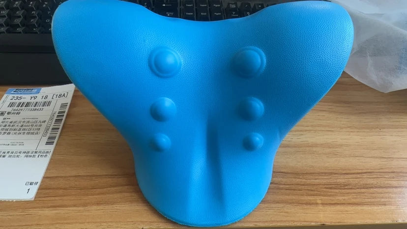 Neck Pillow: Cervical Traction Device - Relax Neck & Shoulder Alignment