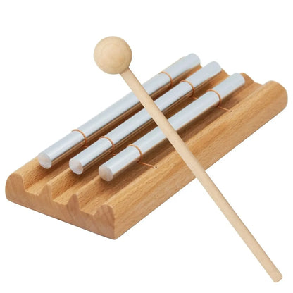 Phoneme Meditation Chimes: The Original Guaranteed Musically Tuned Wind Zenergy Hand Chime for Classrooms Meditation Mindfulness
