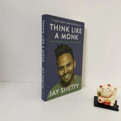 Think Like A Monk by Jay Shetty Mindfulness & Meditation Guide Find Purpose Overcome Anxiety Personal Growth & Inner Peace Book