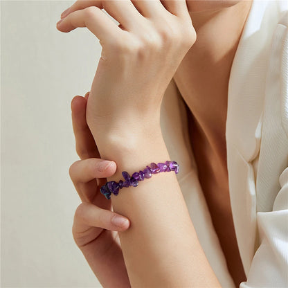 Amethyst Bracelet - Stress Relief Gemstone