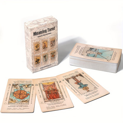 Fortune Telling Tarot Cards: Tarot for Beginners 2025 - Retro Fortune Telling Game & Guide