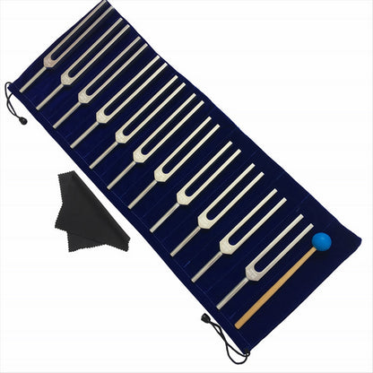 11 Tuning Forks for Healing: Complete Sound Therapy Set