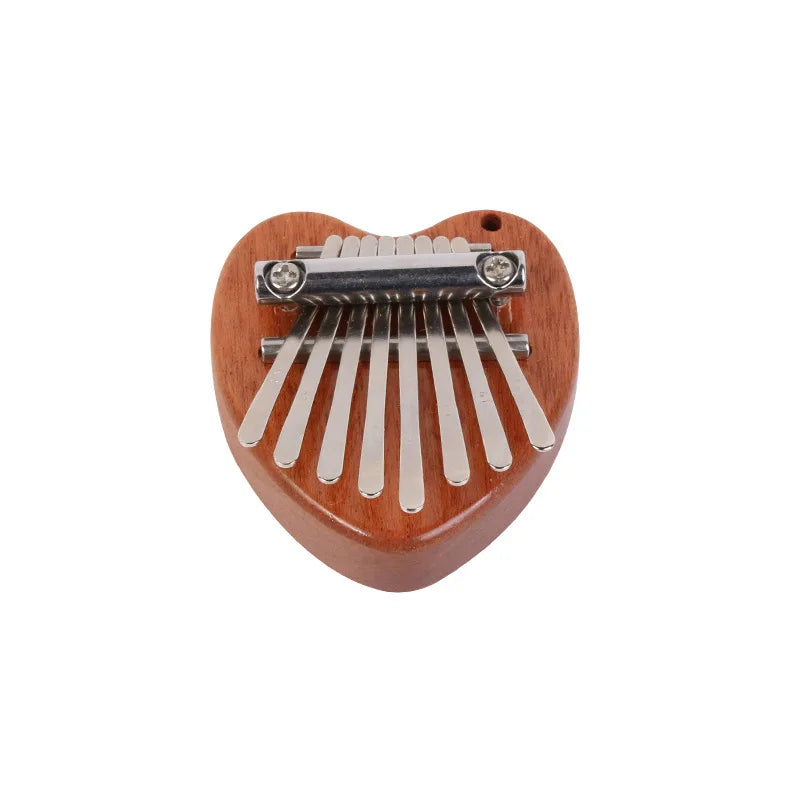 Mini Wood Kalimba: High-Quality 8 Key Thumb Piano Gift