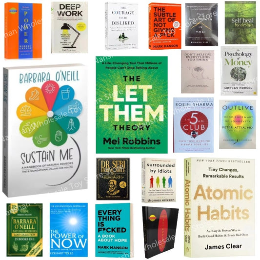 Motivational Books: Best Books Bundle -  Atomic Habits & 48 Laws of Power