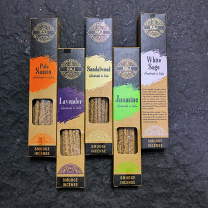 White Sage Incense Sticks - Handmade Indian Scents