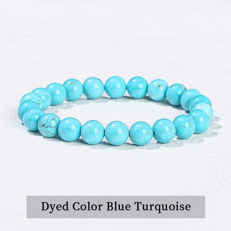 Healing Bracelet: Natural Stone Beaded Bracelet - Obsidian, Fluorite, Quartz