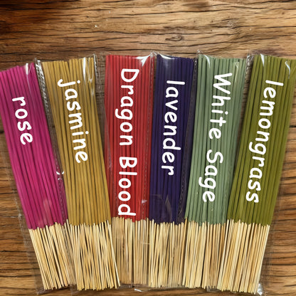 High-Quality Incense Sticks Set - 126 Sticks for Yoga & Home