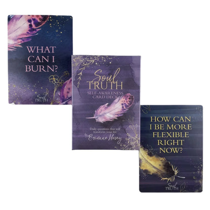 Soul Truth Self-Awareness Card Deck Daily Questions That Will Transform Your Life Tarot Oracle Cards