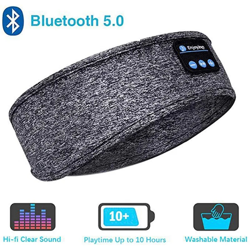 Wireless Sleep Headphones: Bluetooth Headband & Eye Mask
